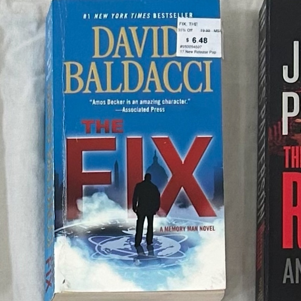 David Baldacci's 'The Fix' Paperback